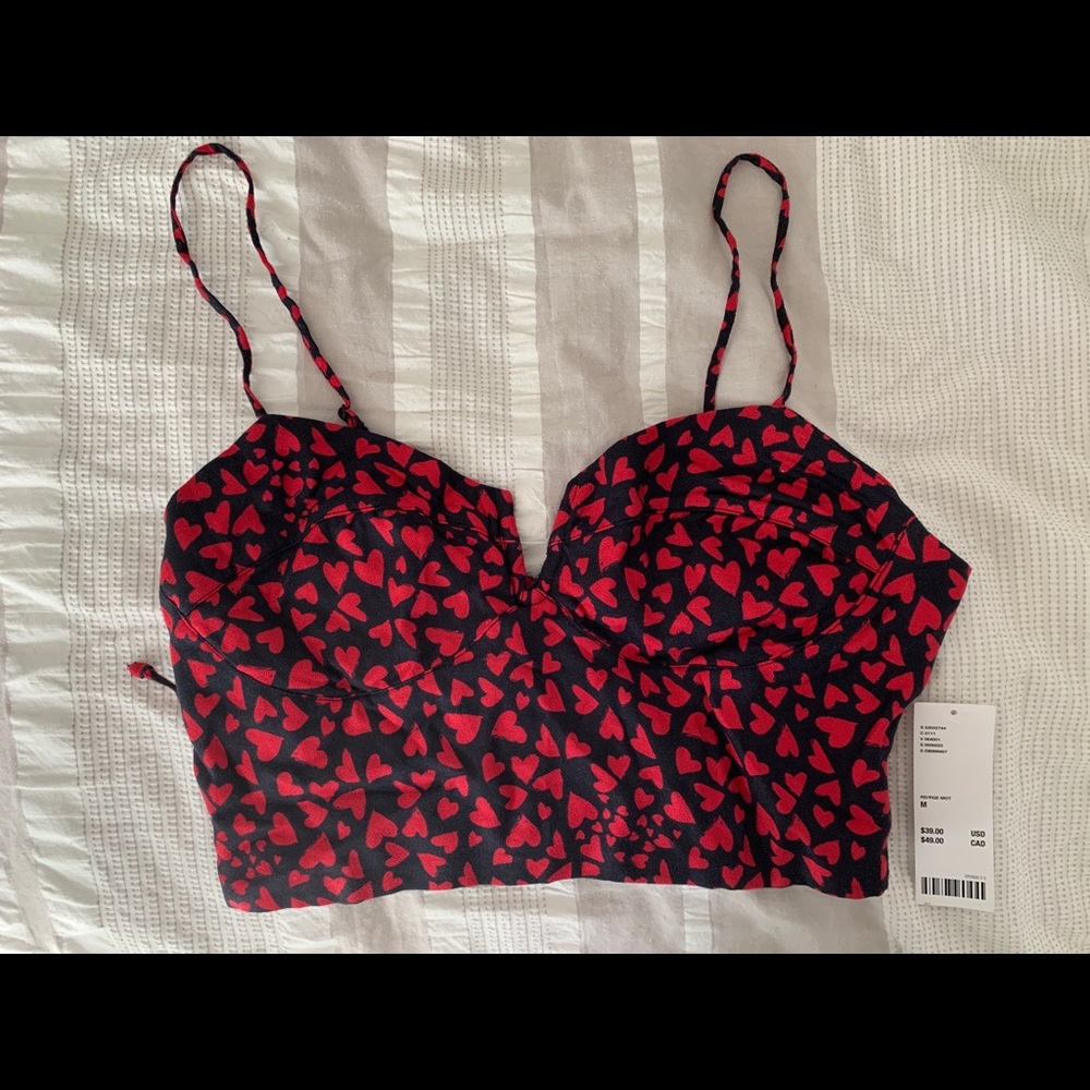 Strappy Back Crop Top